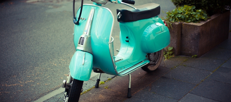 In Love with a Vespa
